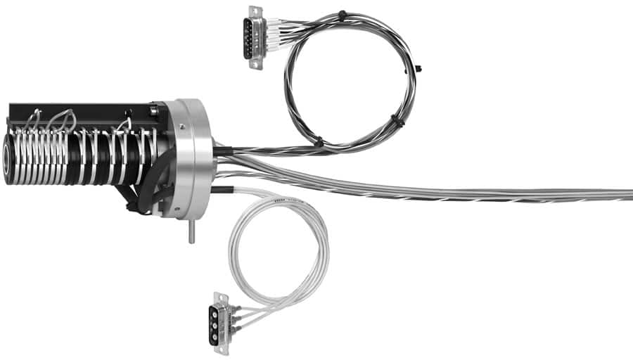 Slip Ring built for a 3500 RPM centrifuge application
