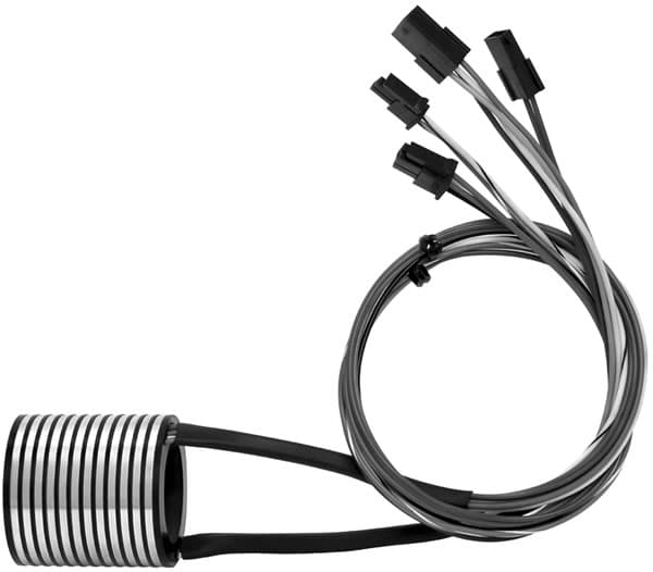 Slip Ring Rotor with heat shrink