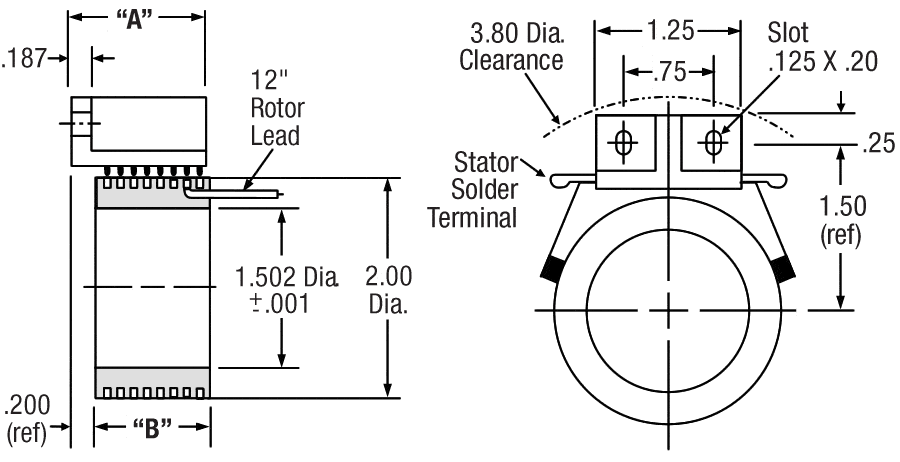 Slip-Ring with 1.50 in bore specifications
